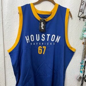 Rebook Vintage Hardwood Classics Houston Mavericks #67 Jersey ABA XXL